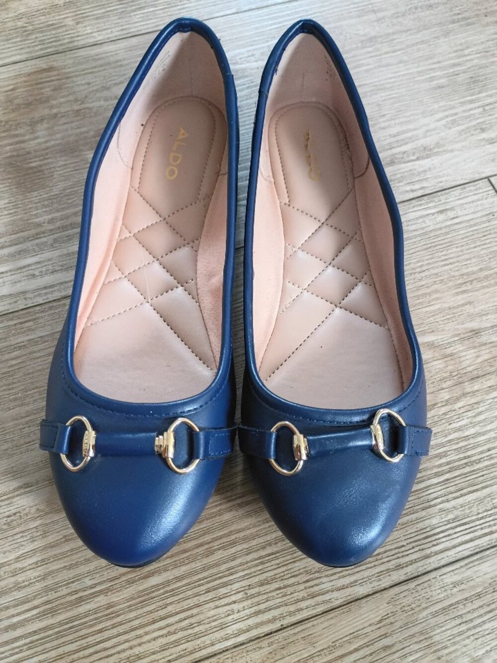 Aldo Blue Flat Shoes Size 8.5